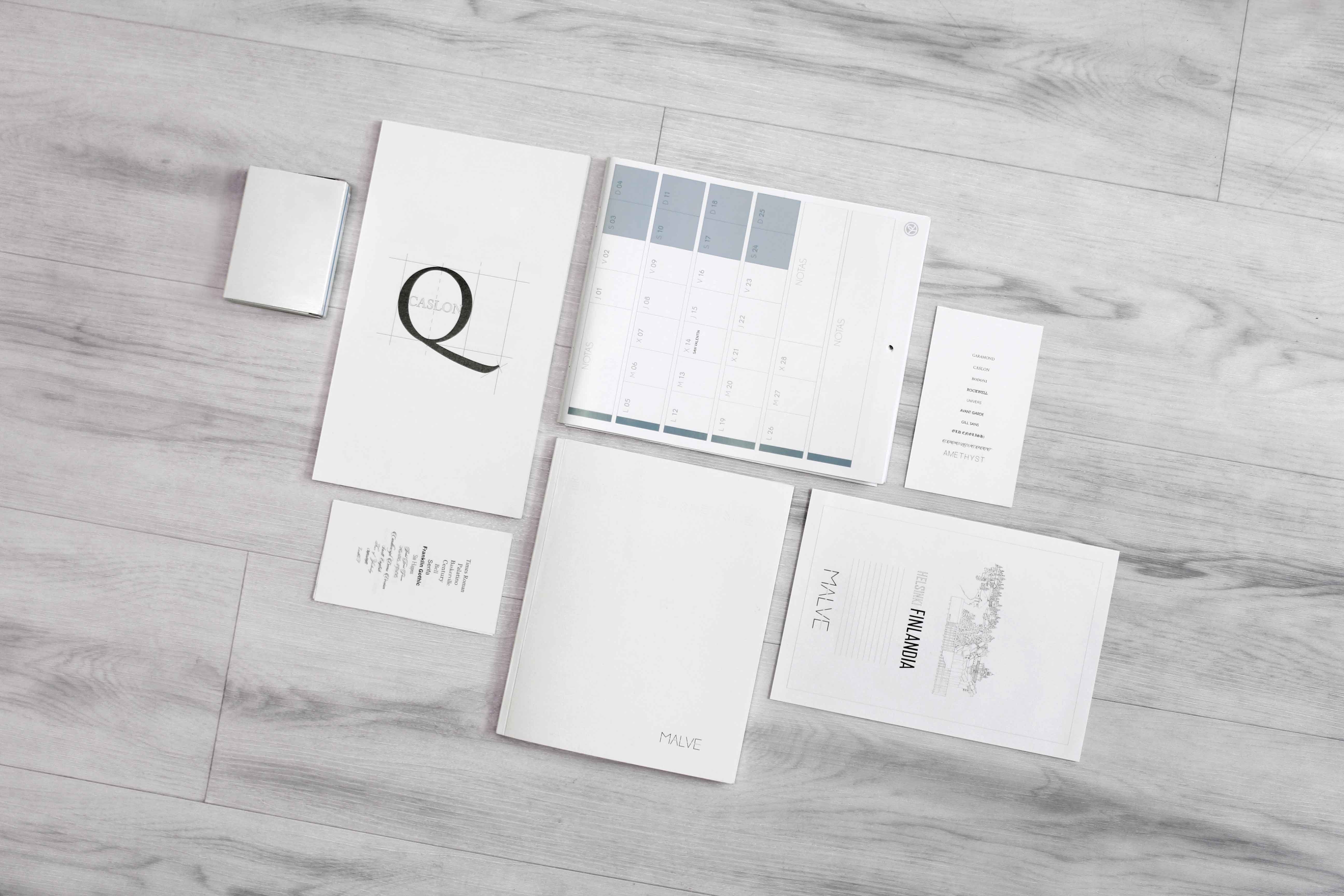 stationery sample by Ana Cruz